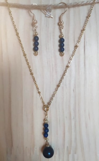 Bijoux Les Couleurs de Lo Lapis lazuli