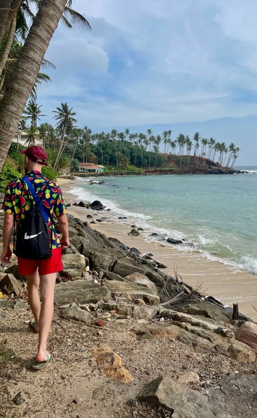 kokosowe wzgórze Sri Lanka