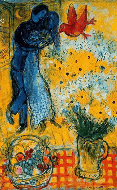 Chagall's The Lovers (1928)