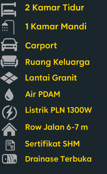 spesifikasi rumah maharupa village bandar setia