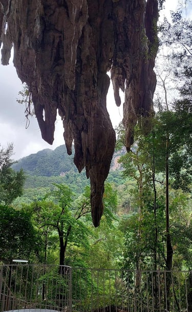 thailand phang nga dragon cave temple stalactite