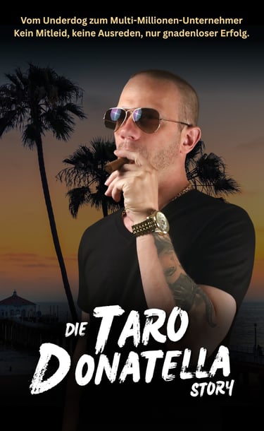 Die Taro Donatella Story - Das Buch - Kurzbiografie