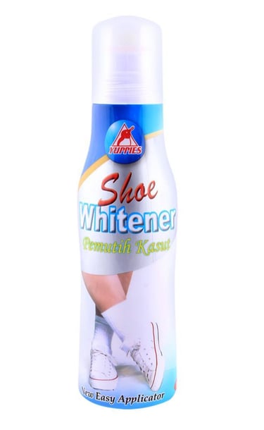Yuppies Shoe Whitener 150ml – white shoe polish with anti-bacterial formula