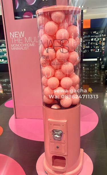 sewa rental gachapon gacha pink