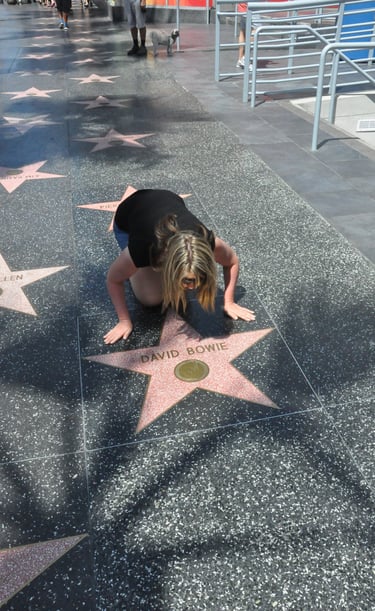 david bowie star on hollywood walk of fame