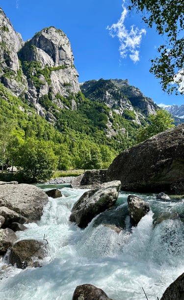 Val di Mello and Precipizio degli Asteroidi