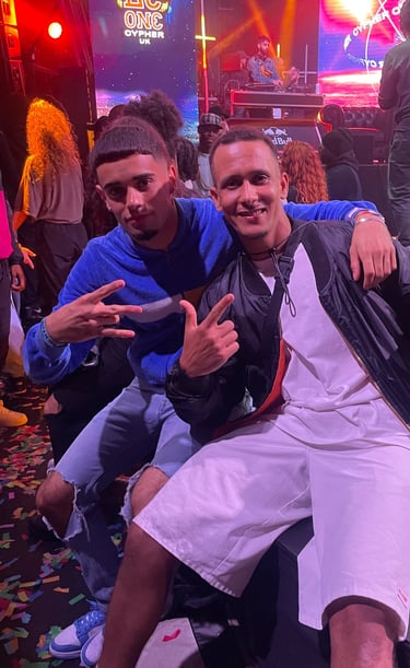 YoYo and Kid Karam at the RedBull BC One competition.