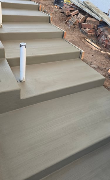 Cement Stairs