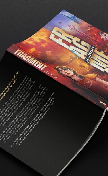 a book with a bookmarked book cover