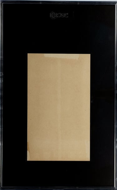 1903 Tetlow Basket Ball Reverse Side SGC graded