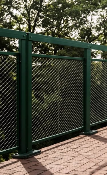 malla eslabonada en Bogotá 