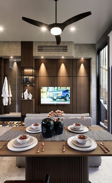 Desain Meja Makan By Atria Interior