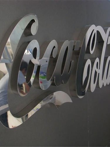 SS steel letter for brand