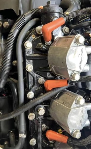 Injetores para motores de popa e centro rabeta 