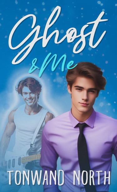 book cover for Ghost and Me by Tonwand North