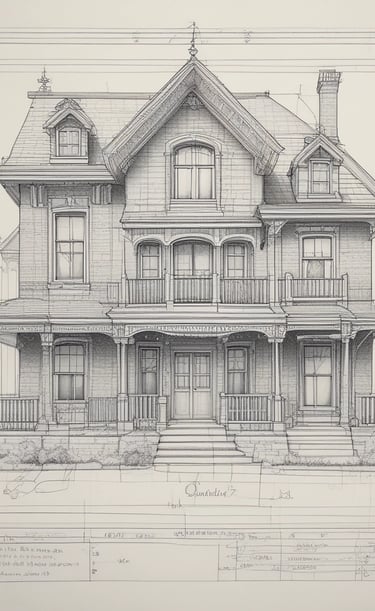 An engineer discussing plans with a client.