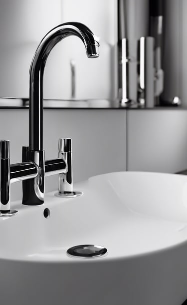 Three air conditioning units mounted on the exterior wall of a building, with a closed vent in the center. The wall is a warm, peach color and the units have a beige finish. A black cable runs vertically along the left side of the image.