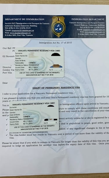 Vanuatu Permanent Residency
