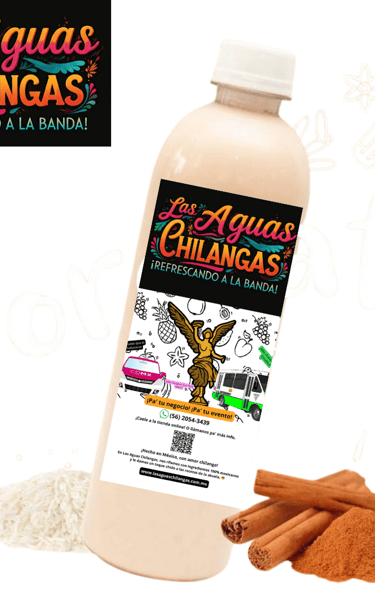 Las aguas chilangas  la horchata  clasica