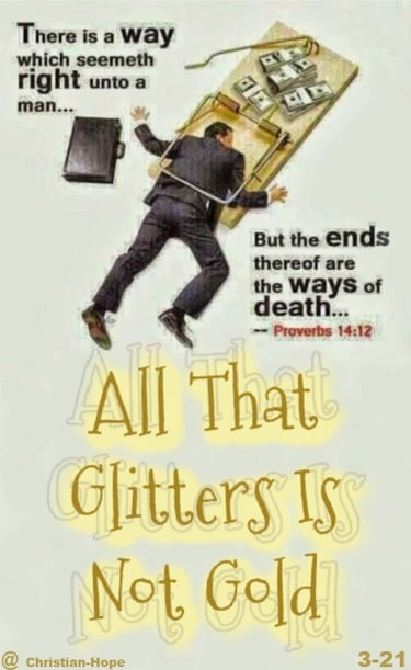 All That Glitters Is Not Gold