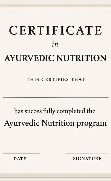 MD certification from a reputed university displayed with gold accents.