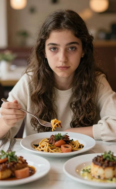 A candid moment of a Russian creator capturing winter scenes with a cozy urban backdrop.