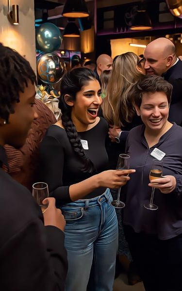 drinks reception entertainment