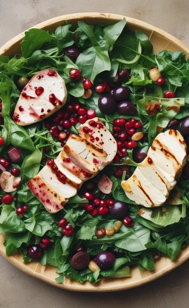 Elegant breakfast spread featuring traditional Turkish pastries and rich coffee on a dark, textured table.