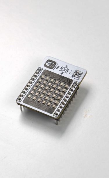 Our Led Matrix Expansion PCB for our ESP32 module