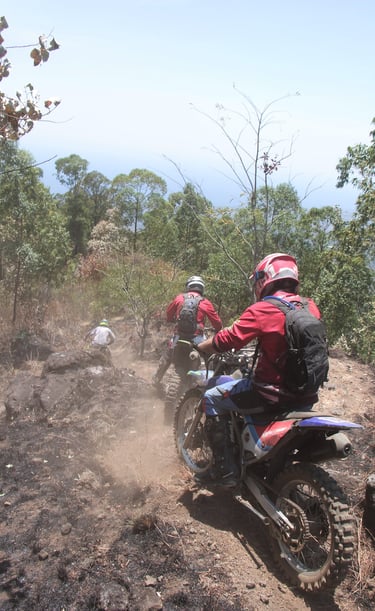 dirt bike adventure Bali