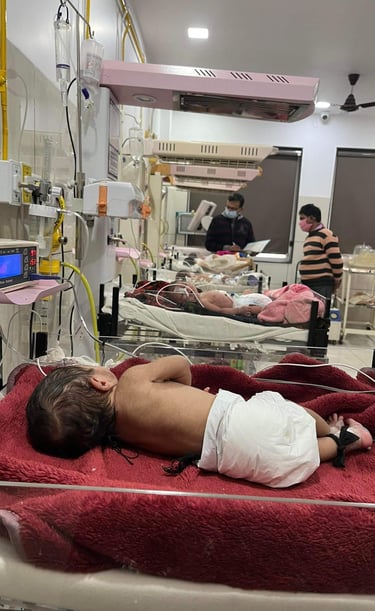 NICU (Neonatal Intensive Care) Rini Hospital Dhlolpur