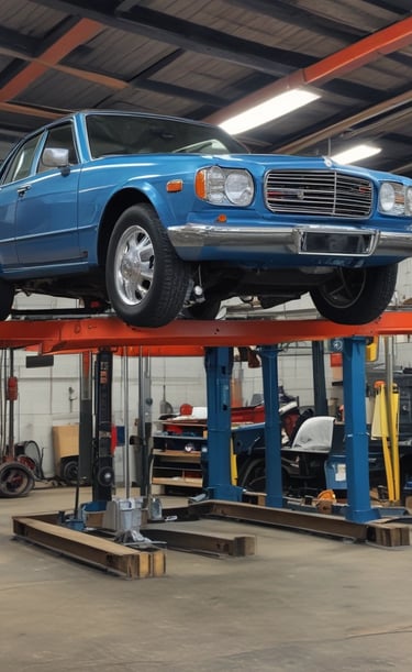 a man standing in front of a business building