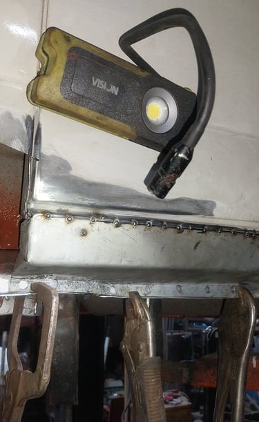 T4 sill and jacking point rebuild