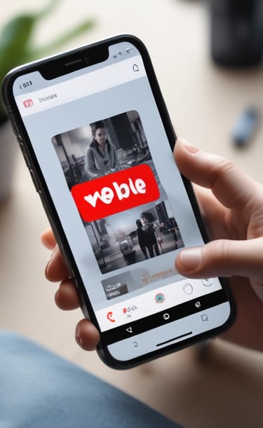 A dimly lit recording studio with two people present. One person is seated at a desk with a computer screen displaying audio editing software. Studio speakers and a MIDI keyboard are positioned on the desk. The second person stands beside the desk, wearing headphones around the neck.