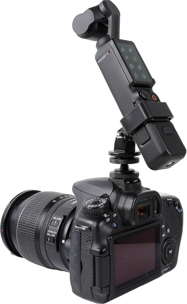 PellKing Clod Shoe Mount Adapter for DJI Osmo Pocket 3 Camera, with DJI Pocket 3 Expansion Adapter f