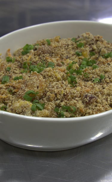 farofa com castanha de barú