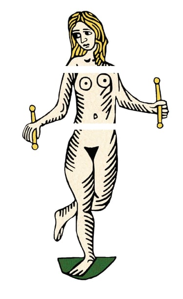 extrait du livre Tarot de Marseille le sens par l'image