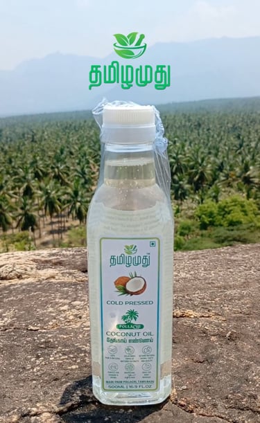 Tamilamuthu pollachi coconut oil 500ml