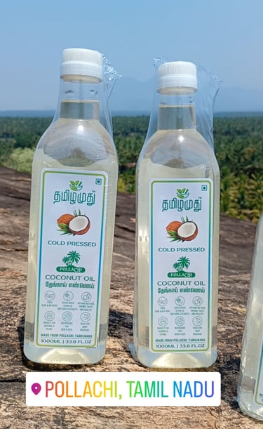 pollachi cold pressed coconut oil