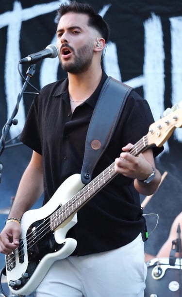 David bassiste de watchers band