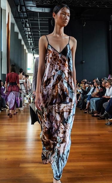 luxury runway beauty styling for Milan Fashion Week