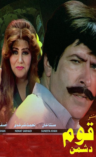 Da qom Dushman	Pashto03, October 1997.Suneeta Khan, Asif Khan, Tariq Shah, Kashish