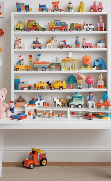 Stylish kitchen accessories arranged for showcase.