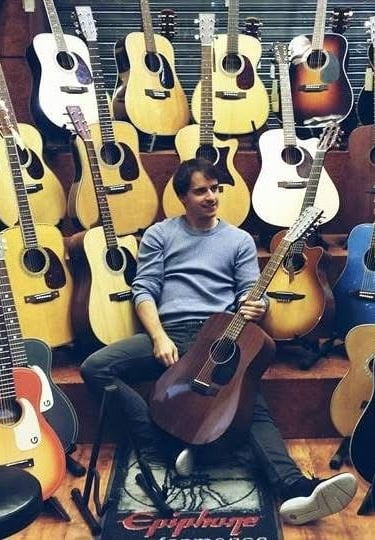 Guitariste Jesús Sanz à Madrid