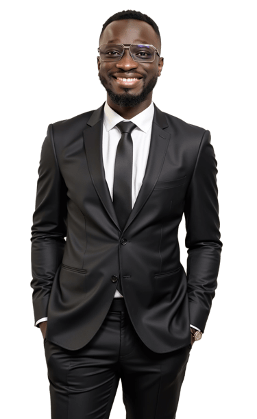 a man in a suit and tie smiling