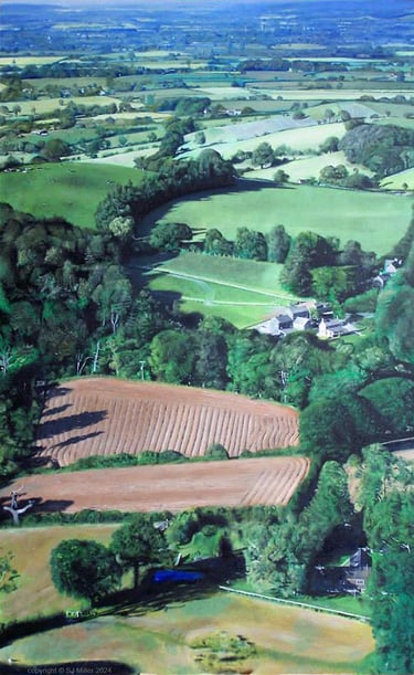 View from Earls Hill © SJ Miller 2024