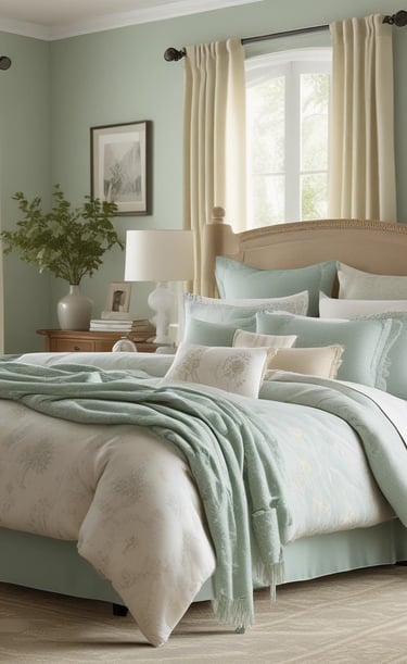 A rustic wooden shelf displaying a collection of unique vases and small potted plants.