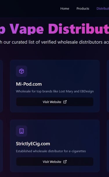 top vape master distributors of vape in usa