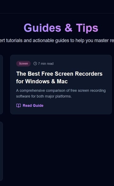 a website page with a bunch of different types of webpages