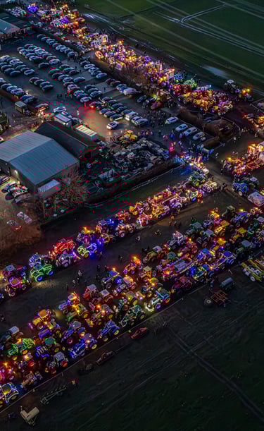 Suffolk Tractor Light Parade - Reason Marketing Marketing Consultant